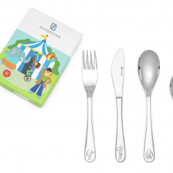 Kinderbestek Circus 4delig - 65689
