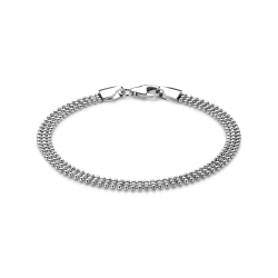 zilver armband bolletjes 18cm - 65781 zilver armband bolletjes 18cm - 65781