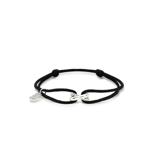 Buddh to Buddha cord bracelet Ben Silver - 65820