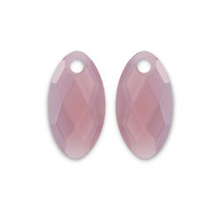 Sparkling jewels Earstone Leaf Pink Opalite - 65883