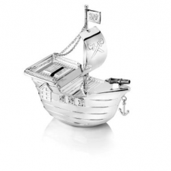 Piraten schip Zilver PLated - 65994
