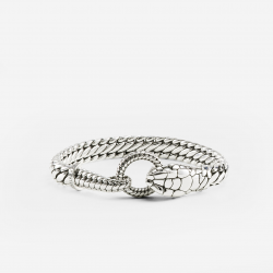 Buddha to Buddha armband Ben xs snake zilver J453 E - 66191