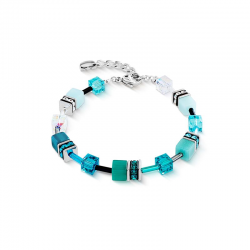 Coeur de Lion armband 2838/30-0624 Transformative Teal - 66242