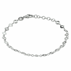 enkelbandje rondjes 24 + 2 cm - 65565