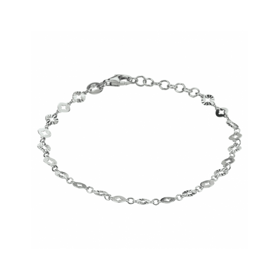 enkelbandje rondjes 24 + 2 cm - 65565