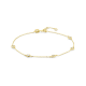 14 karaats gouden Armband met zirkonia 40.36065 - 66330