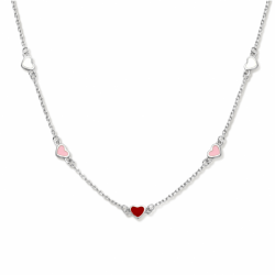 collier hartjes 41 + 3 cm - 65962