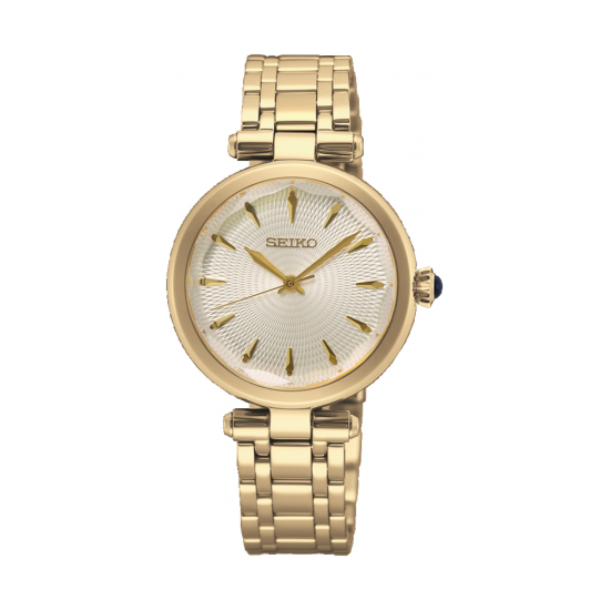 Seiko Dameshorloge double / wit 50m wr - 65113