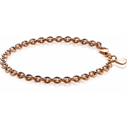 ZINZI zilveren armband rosé verguld 19cm ZIA1153R - 66173